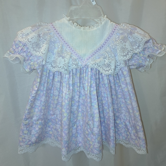 Bryan Other - Vintage 12 Mo. Adorable Lily Lace Infants Dress Very Nice Condition Easter